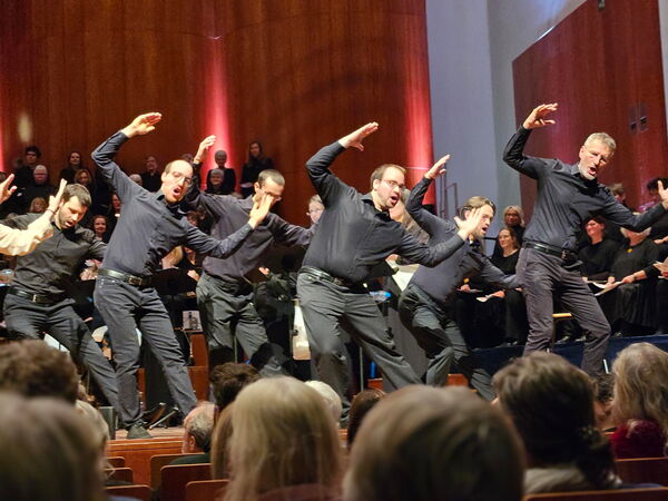 Choreografie auf der Bühne